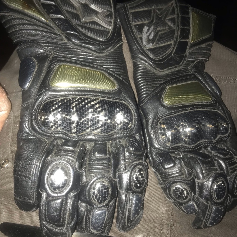 Alpine stars motorcycle gloves